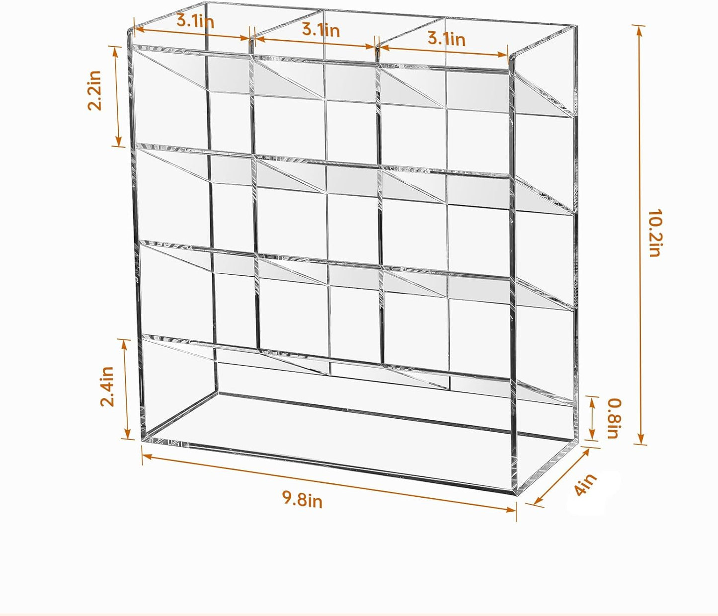 Acrylic Vertical Marker Organizer