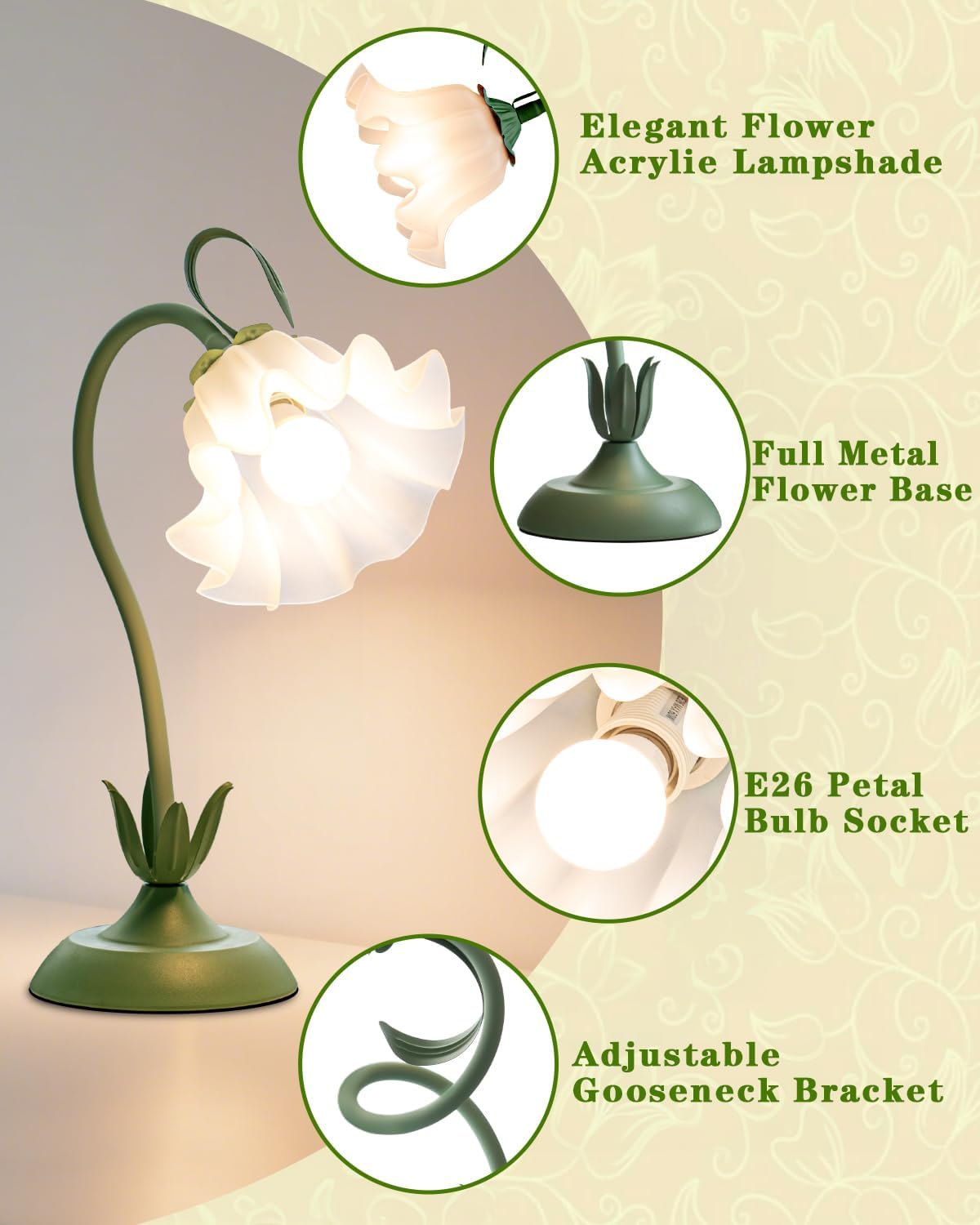 Flower Table Lamp