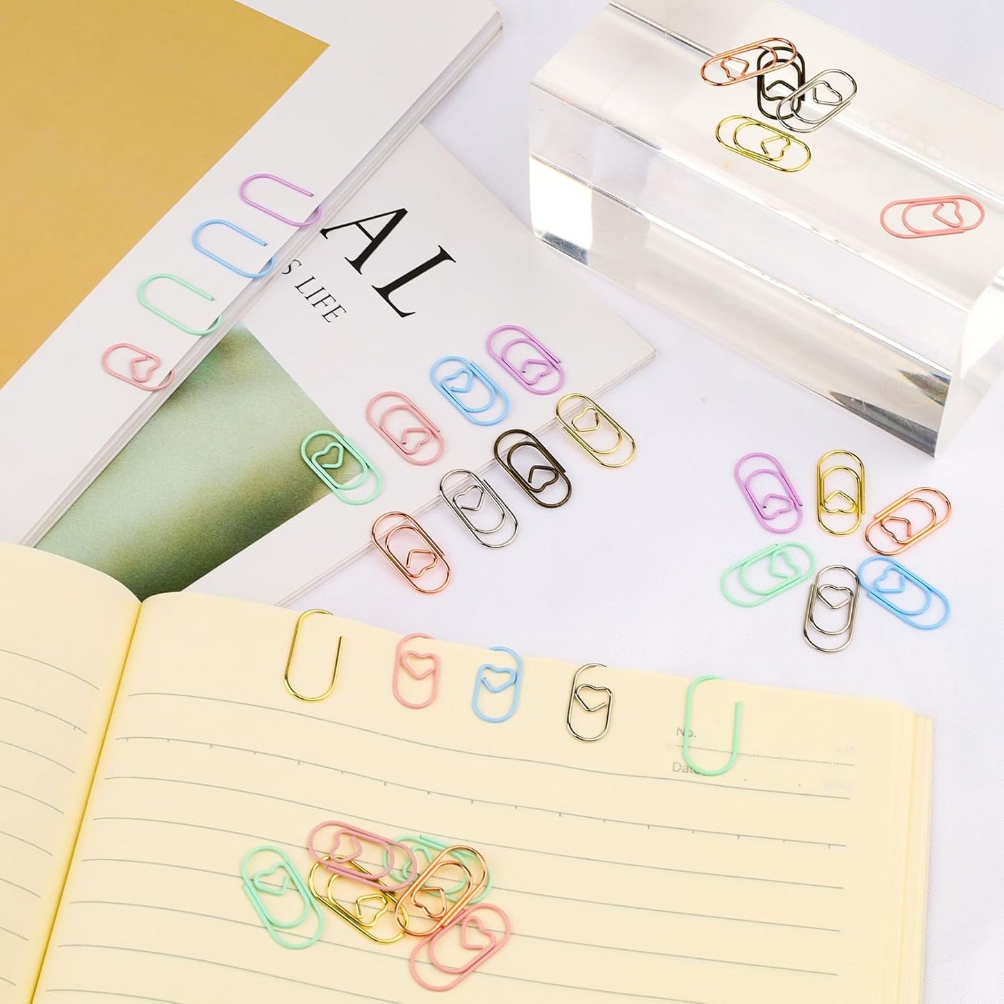 Heart Paper Clips