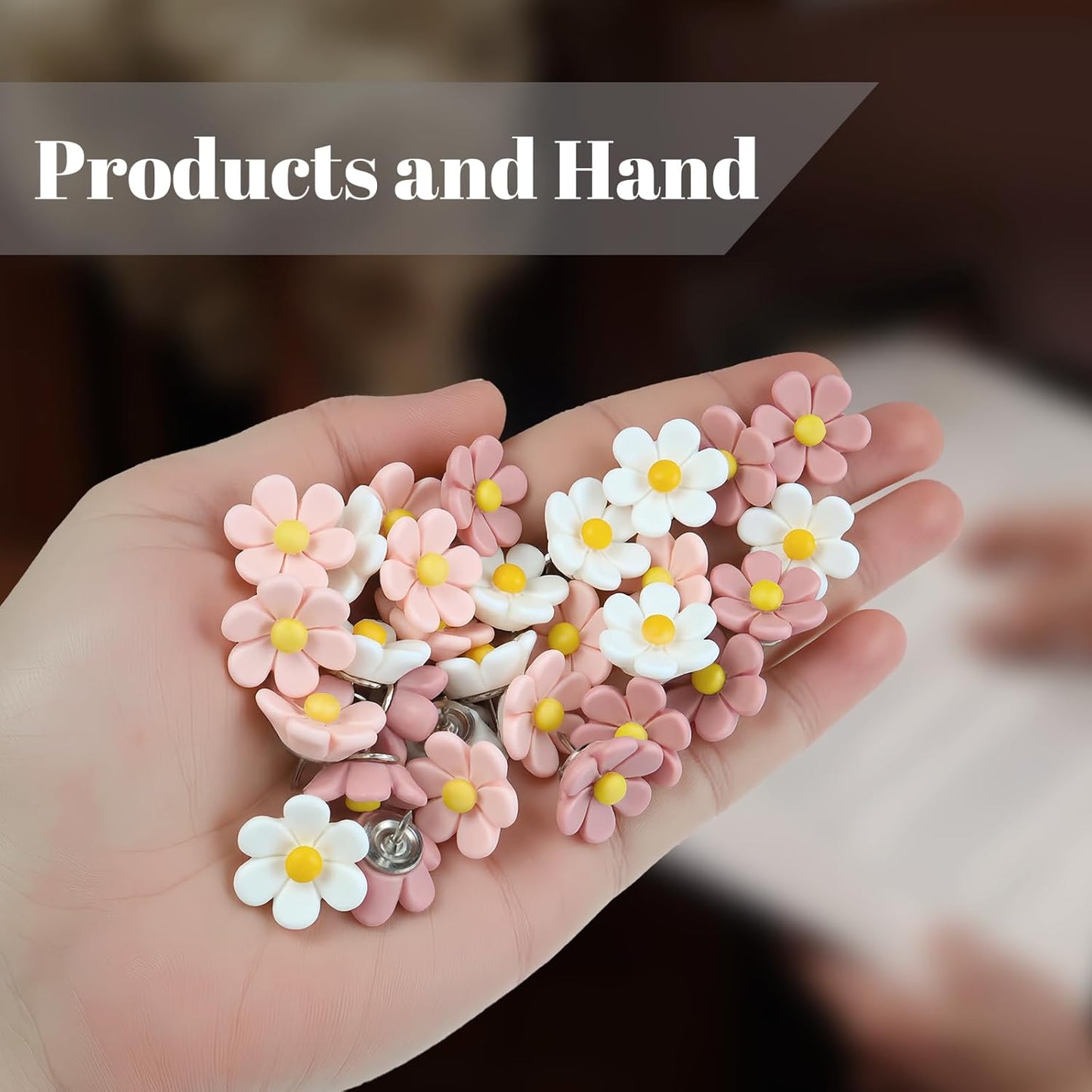 Flowers Push Pins