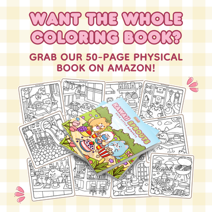 Patterns Bundle 1: 6 Digital Coloring Pages