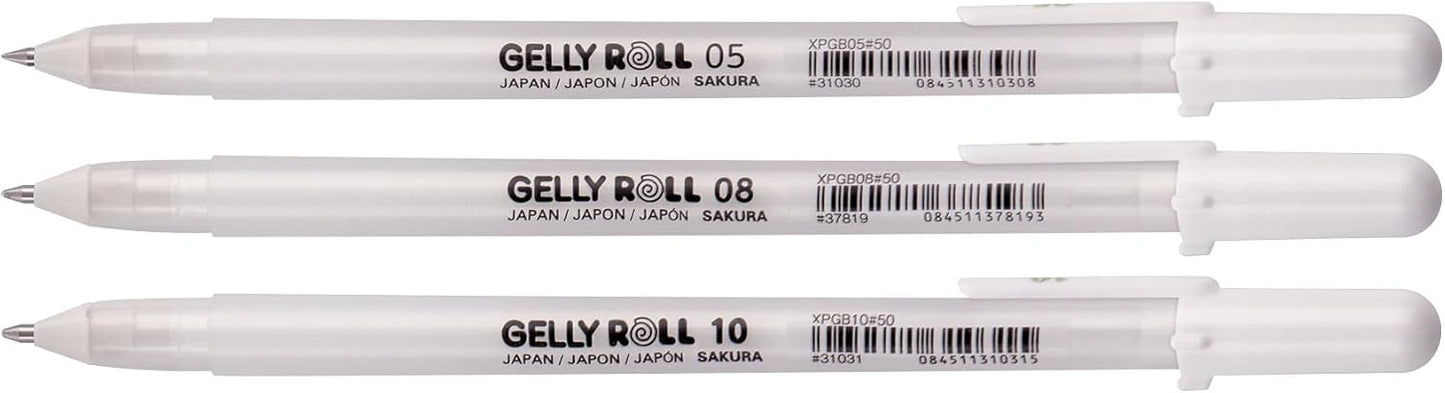 Basic White Gel Pens