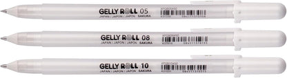 Basic White Gel Pens