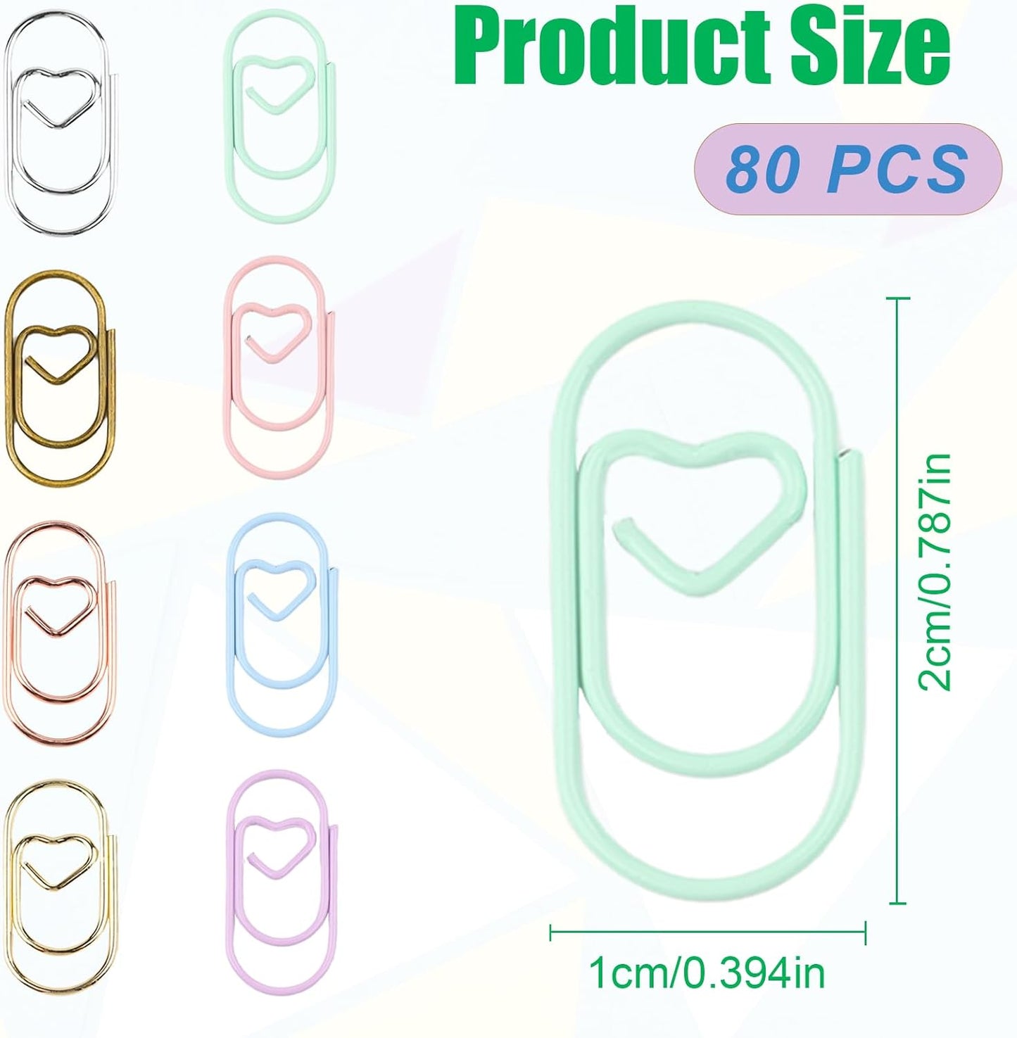 Heart Paper Clips