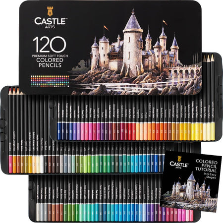 Castle Art Supplies Colored Pencils Set