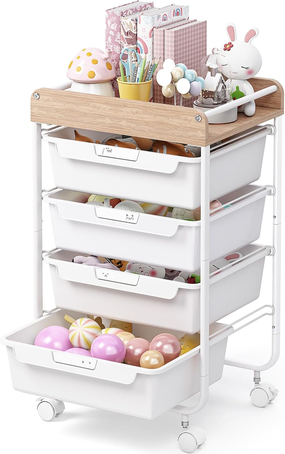 Rolling Storage Utility Cart