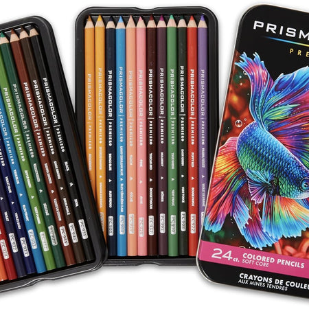 Prismacolor Premier Colored Pencils, 24 Count
