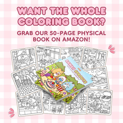 Patterns Bundle 2: 6 Digital Coloring Pages