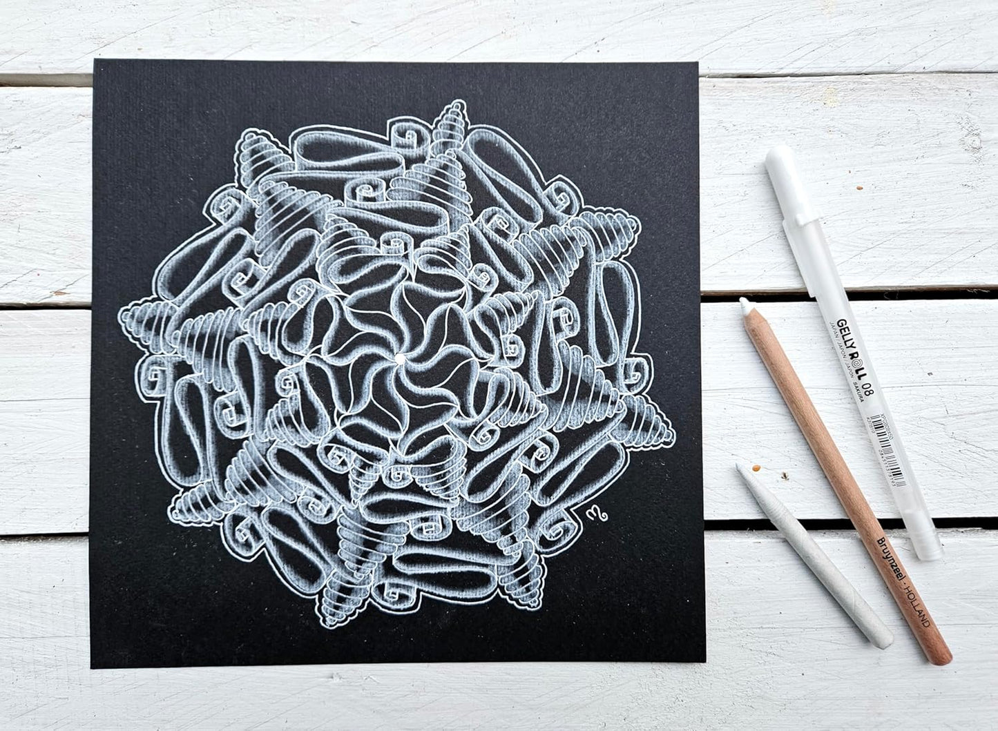 Basic White Gel Pens