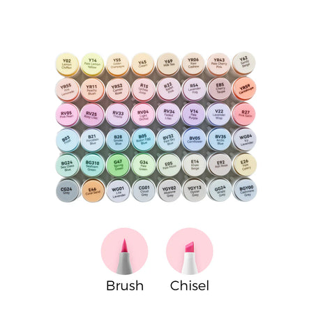 Ohuhu Pastel Alcohol Markers