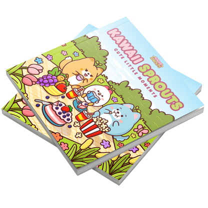Kawaii Sprouts (Cute Little Moments) Coloring Book