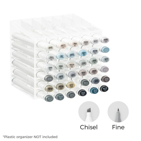 Ohuhu 36 Gray Tone Colors